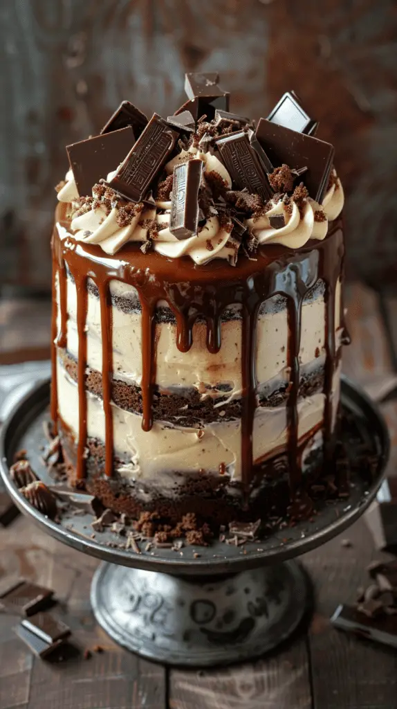 Guinness infused cake for men's birthday cake inspiration