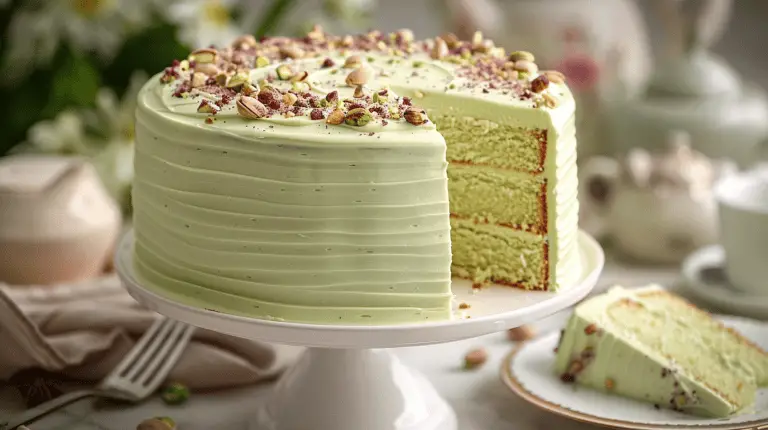 The Ultimate Pistachio Cake Recipe in 2024