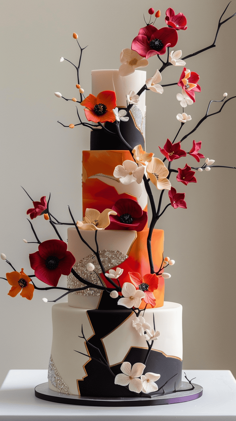 59 Unique Wedding Cake Designs: All Creative Designs