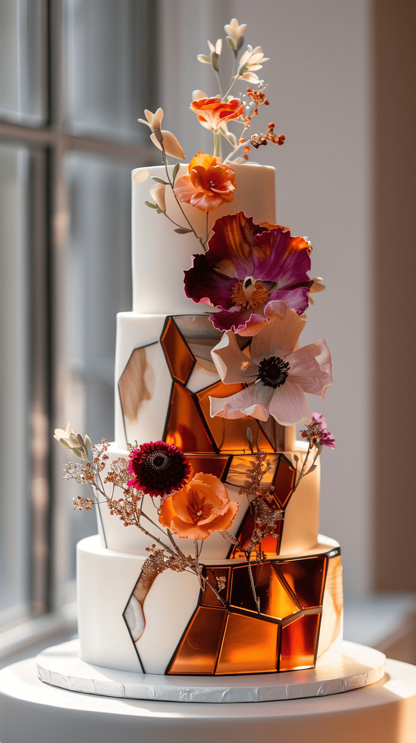 59 Unique Wedding Cake Designs: All Creative Designs