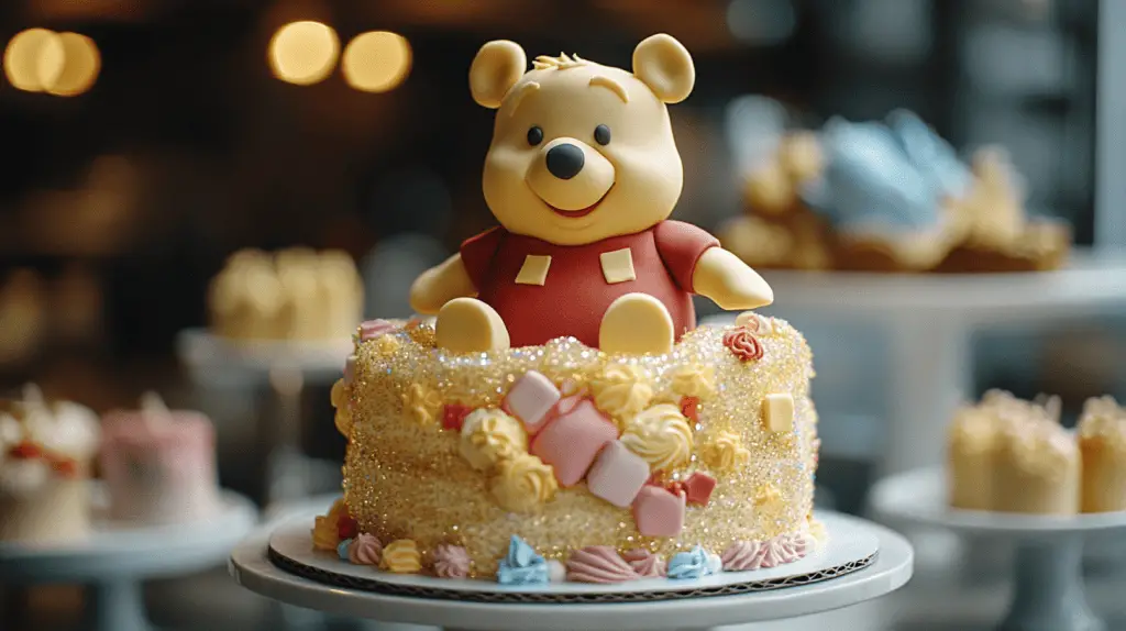 Winnie the Pooh Gender Reveal Cake Ideas