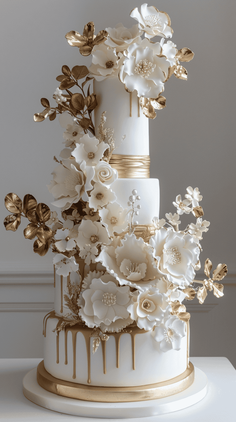 Modern Wedding Cake Designs: 35 Top Trends And Inspirations