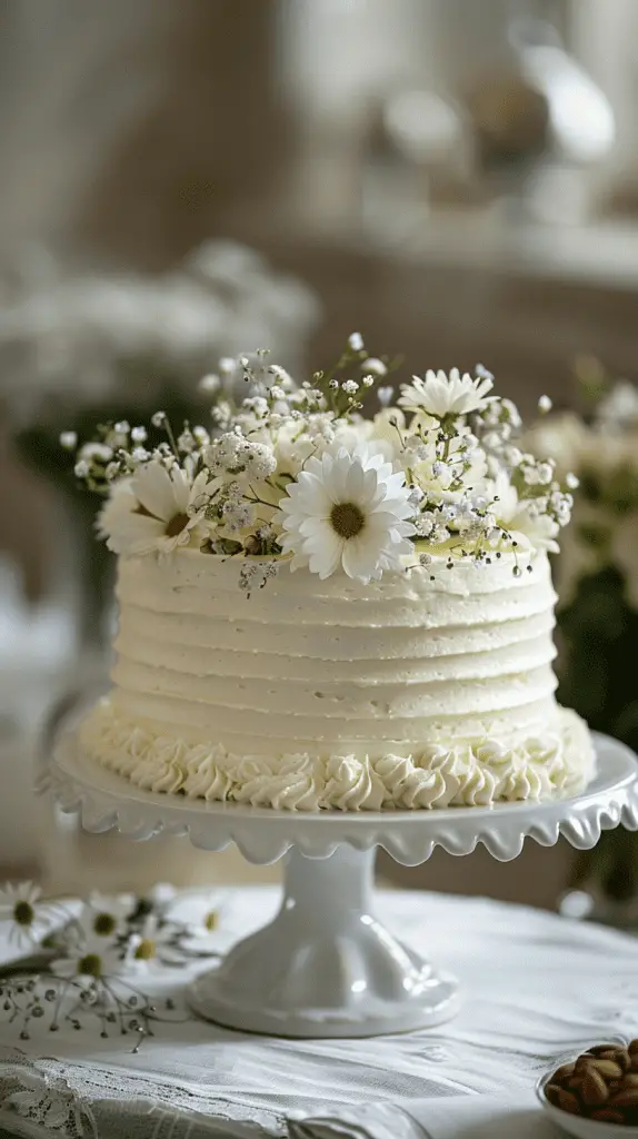 A traditional italian wedding cake design