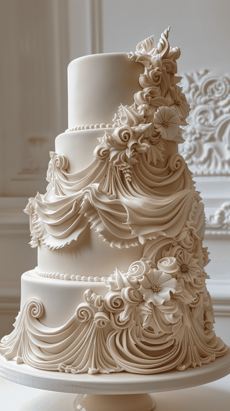 Modern Wedding Cake Designs: 35 Top Trends And Inspirations