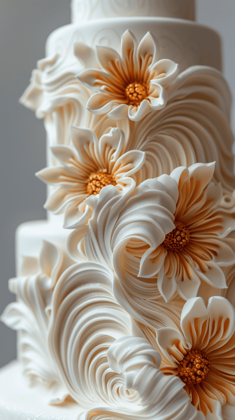 Modern Wedding Cake Designs: 35 Top Trends And Inspirations