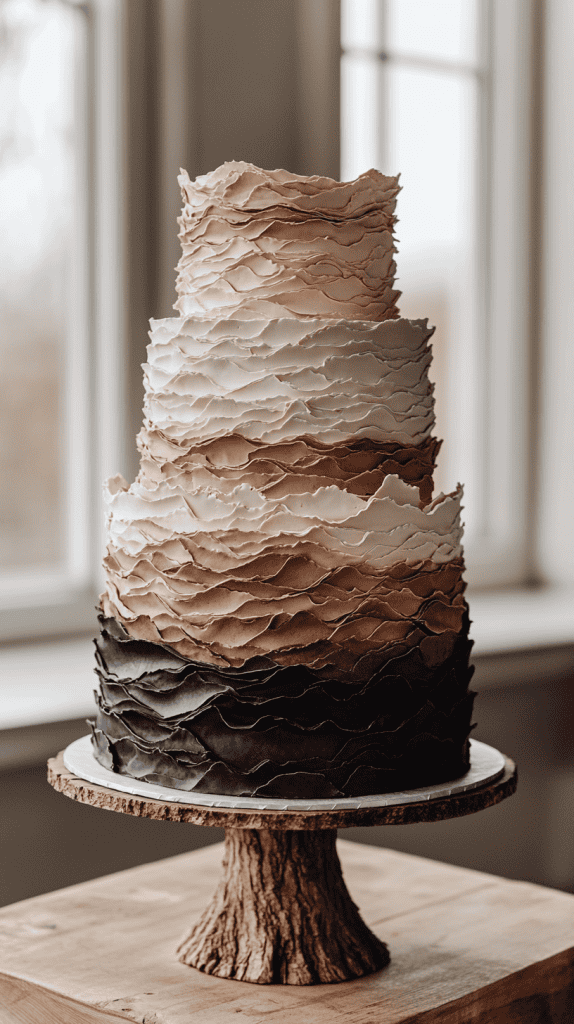 Rustic Wedding Cake Designs: 39 Elegant Ideas - cakevows.com