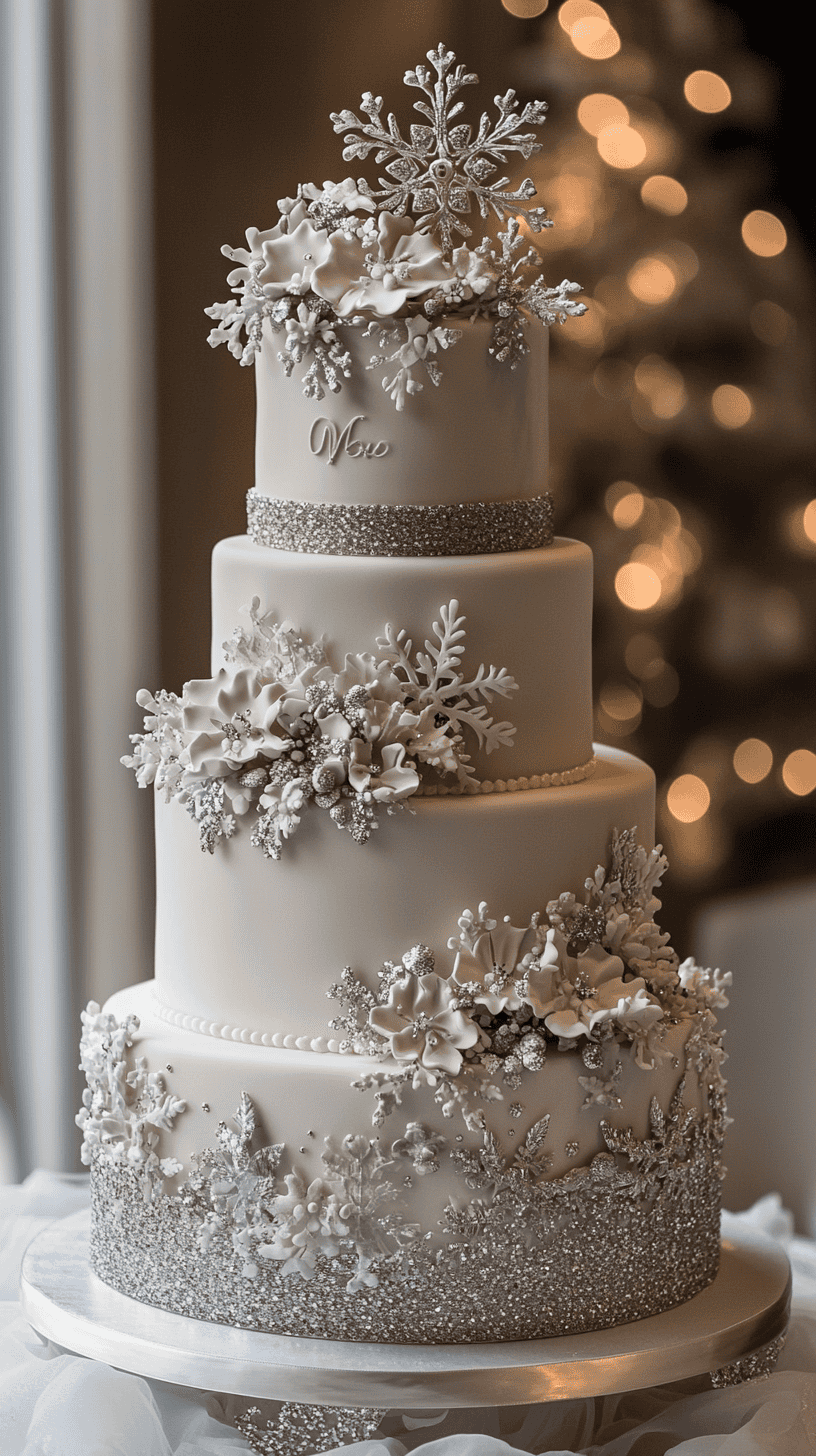 67 Winter Wedding Cake Ideas: Cozy and Elegant Designs