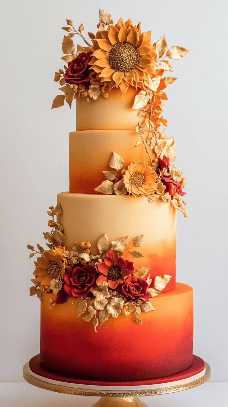 Best Ombre Wedding Cake Ideas: 54 Stunning Designs