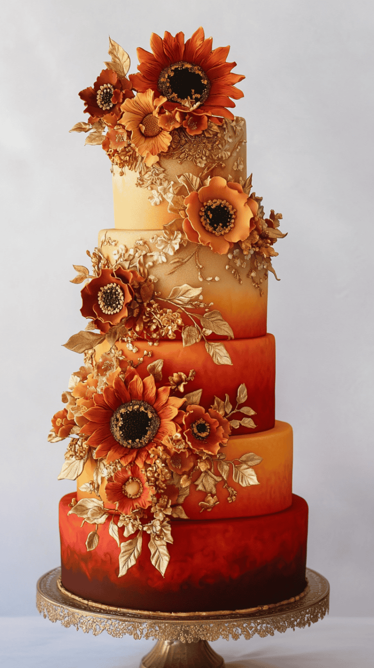 Best Ombre Wedding Cake Ideas: 54 Stunning Designs