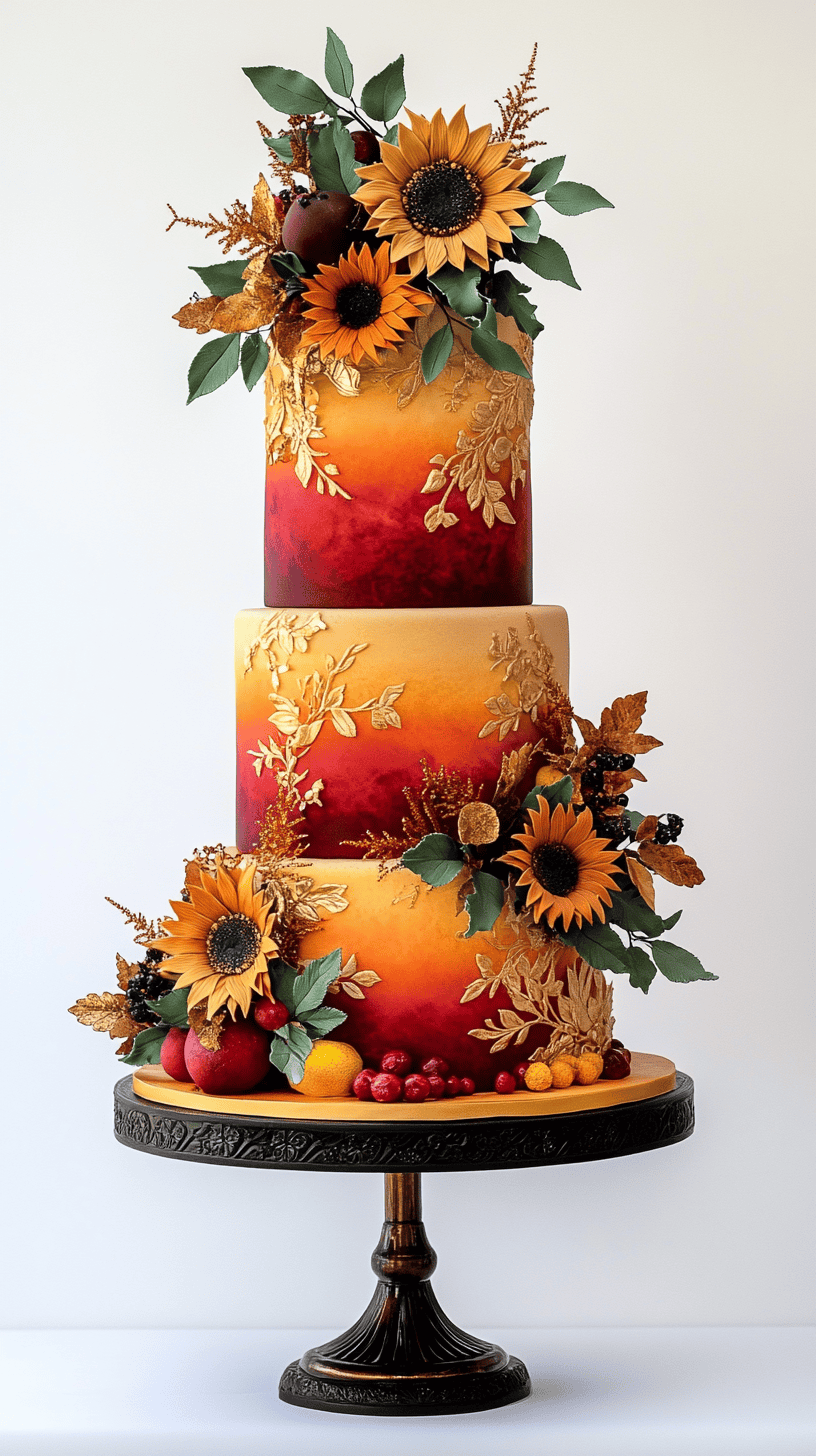 Best Ombre Wedding Cake Ideas: 54 Stunning Designs