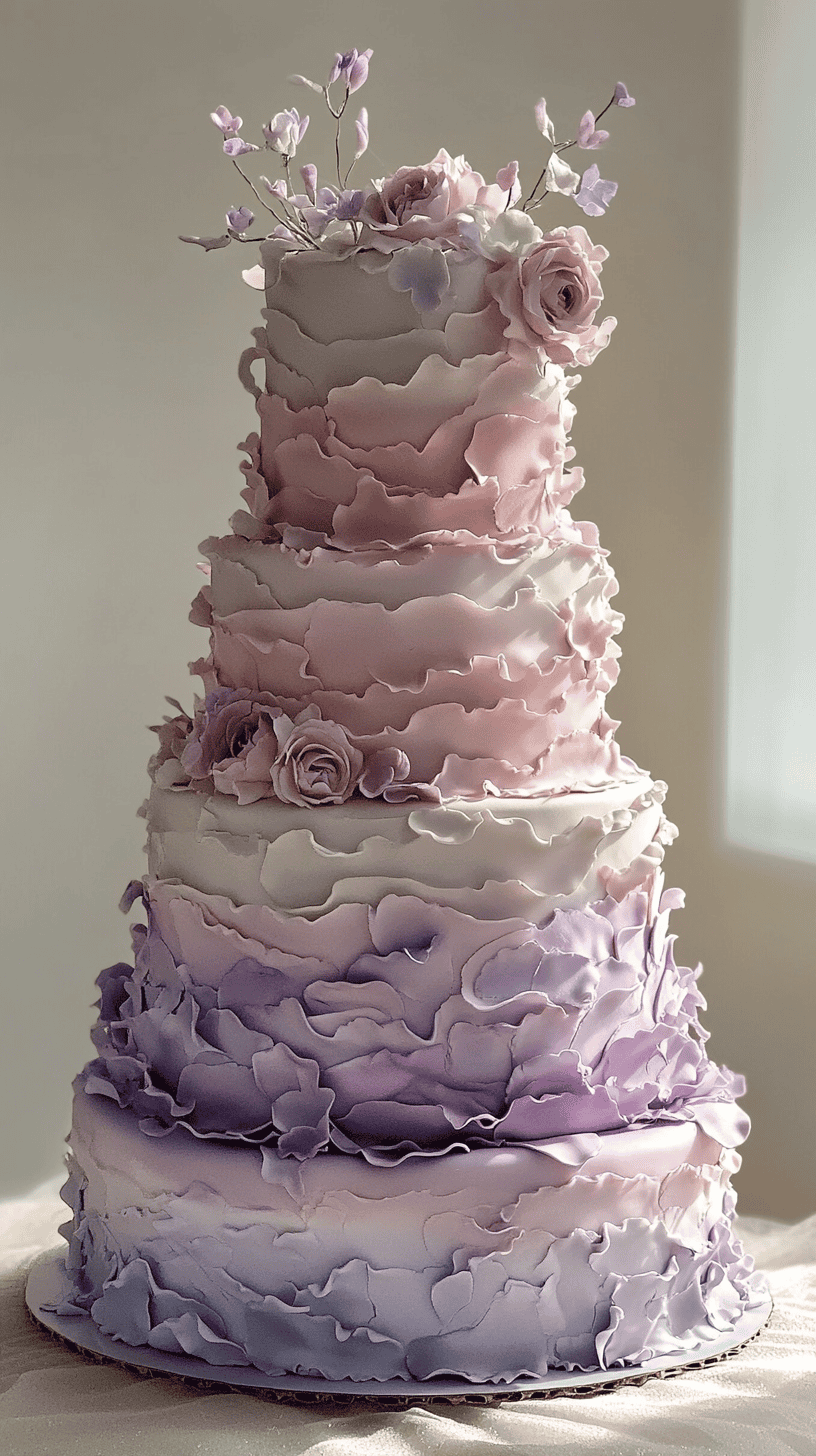 Best Ombre Wedding Cake Ideas: 54 Stunning Designs