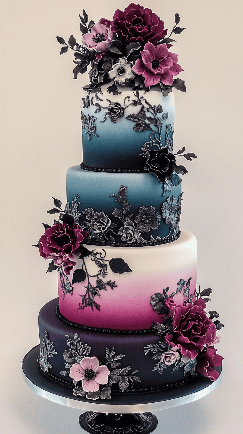 Best Ombre Wedding Cake Ideas: 54 Stunning Designs