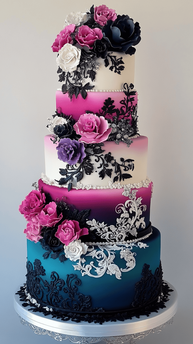 Best Ombre Wedding Cake Ideas: 54 Stunning Designs