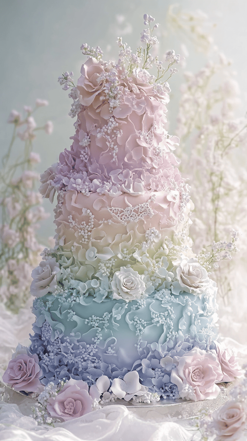 Best Ombre Wedding Cake Ideas: 54 Stunning Designs