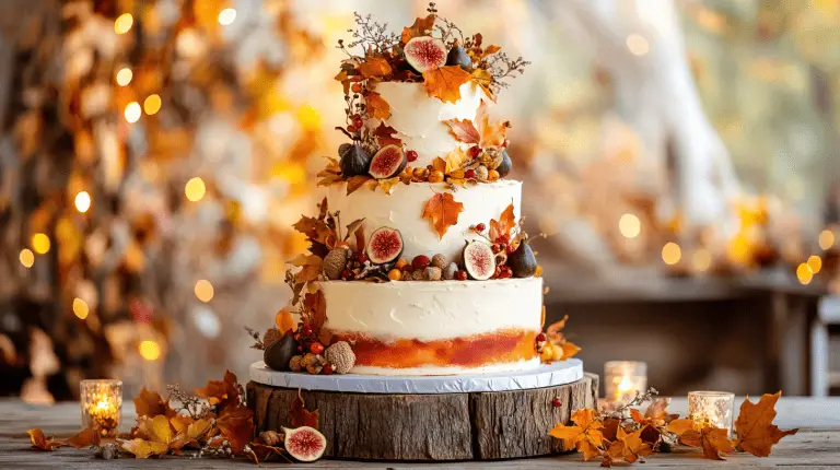 Fall Wedding Cake Ideas: Unique Designs and Seasonal Flavors