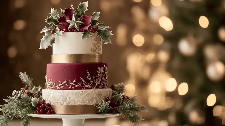 70 Christmas Wedding Cake Ideas for a Magical Holiday