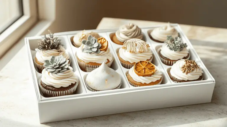 45 Boho Wedding Cupcake Ideas for a Whimsical Dessert Table